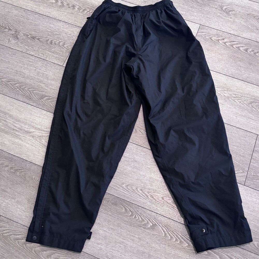 Adidas ClimaProof Storm Full Zip Rain Pants Mens XL Black Athletic Training Golf